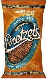 PRETZEL WAFFLES LOW FAT PRETZELS, PRETZEL WAFFLES