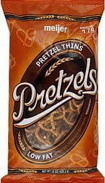 THIN TWISTS LOW FAT PRETZELS, THIN TWISTS