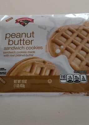 PEANUT BUTTER SANDWICH COOKIES, PEANUT BUTTER