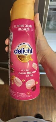 Almond Cherry Macaron