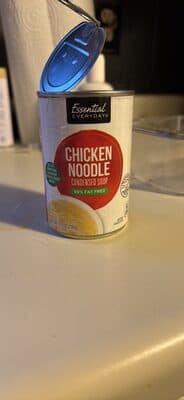 CHICKEN NOODLE CONDENSED SOUP, CHICKEN NOODLE
