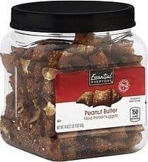 PEANUT BUTTER FILLED PRETZELS, PEANUT BUTTER