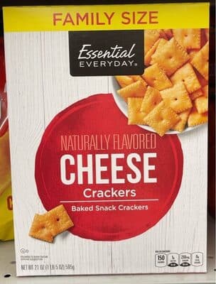CHEESE CRACKERS, CHEESE