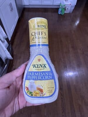 Light options parmesan & peppercorn dressing