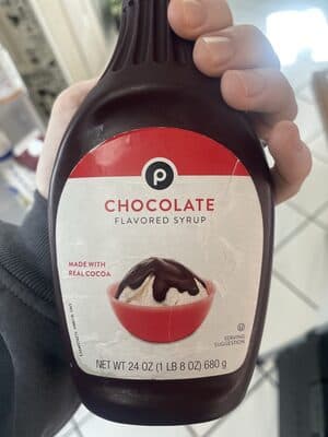 FLAVORED SYRUP, CHOCOLATE