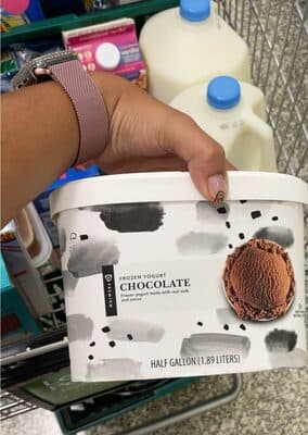 FROZEN YOGURT CHOCOLATE, CHOCOLATE