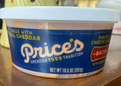 BACON WITH PEPPERS PIMIENTO CHEESE SPREAD, BACON WITH PEPPERS