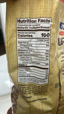utz wheel pretzels