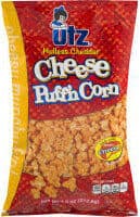 Hulless cheddar cheese puff'n corn