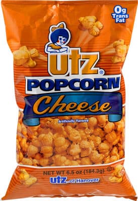 CHEESE FLAVORED POPCORN, CHEESE