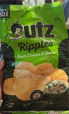 sour cream & onion chips