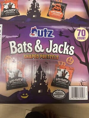 Bats & Jacks Shaped Pretzels