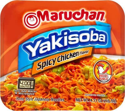 Yakisoba Spicy Chicken Flavor Stir Fry Style Noodles