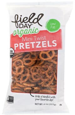 MINI TWIST ORGANIC PRETZELS, MINI TWIST