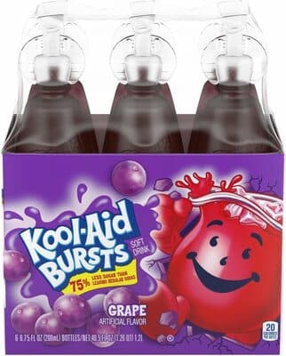 Bursts berry blue soft drink