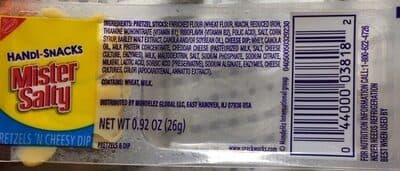 HANDI-SNACKS CRACKERS PRETZELS 1X0.920 OZ