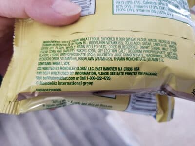 BELVITA BREAKFAST BITES BREAKFAST SNACK BLUEBERRY 1X1.76 OZ