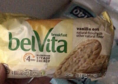 BELVITA BREAKFAST BISCUITS-BREAKFAST VANILLA 1X1.76 OZ