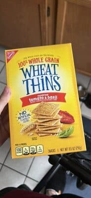 Wheat Thins Sundried Tomato & Basil Snacks