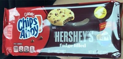 Chips ahoy hershey fudge filled