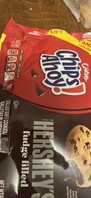 Chips Ahoy! Hershey's Fudge Filled Filled Soft Cookies