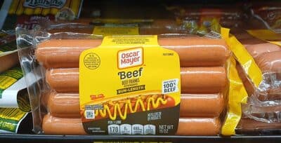 Beef Franks Bun-Length