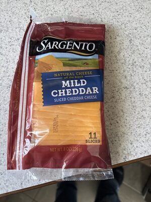 Natural Mild Sliced Cheddar Cheese
