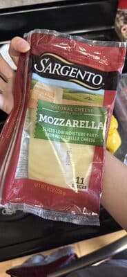 Mozzarella Sliced Low Moisture Part-Skim Mozzarella Cheese