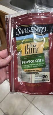 Ultra Thin Provolone Cheese