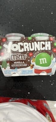 Vanilla Yogurt with M&M'S Minis Milk Chocolate Candies