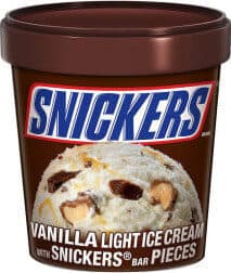 Mars Snickers Ice Cream pt