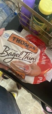 Bagel Thins Plain Bagels