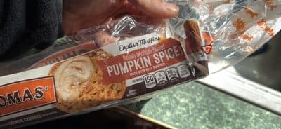 English Muffin Pumpkin Spice