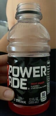 SPORTS DRINK, FRUIT PUNCH