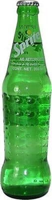 SPRITE MEXICO GLASS BOTTLE, 355 ML