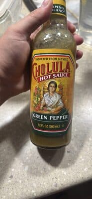 GREEN PEPPER HOT SAUCE, GREEN PEPPER