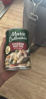 CHICKEN POT PIE STYLE SOUP