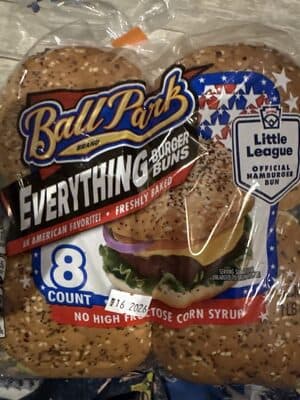 Everything Burger Buns