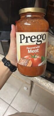 Flavored with Meat Italian Sauce