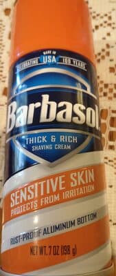 barbasol sensitive skin