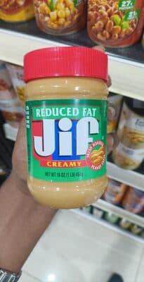 REDUCED FAT CREAMY PEANUT BUTTER SPREAD, CREAMY