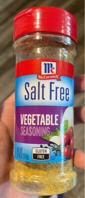 SALT FREE VEGETABLE SEASONING, SALT FREE VEGETABLE