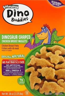 THE ORIGINAL DINOSAUR-SHAPED CHICKEN BREAST NUGGETS, THE ORIGINAL