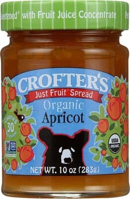 ORGANIC APRICOT FRUIT SPREAD, APRICOT