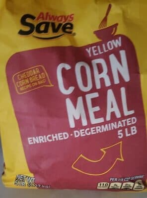 YELLOW CORN MEAL, YELLOW