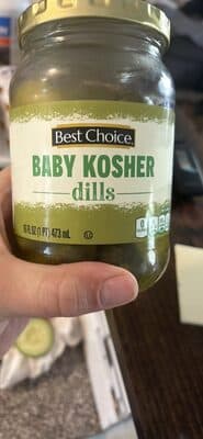 BABY KOSHER DILLS, BABY KOSHER