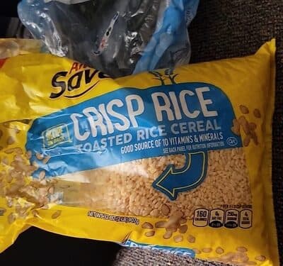 CRISP RICE TOASTED RICE CEREAL, CRISP RICE