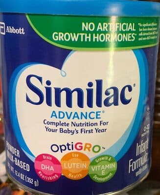 SIMILAC ADVANCE POWDER 1/12.4OZ CAN