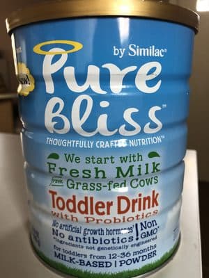 PURE BLISS TODDLER NON-GMO 31.8 OUNCE POWDER 4 COUNT