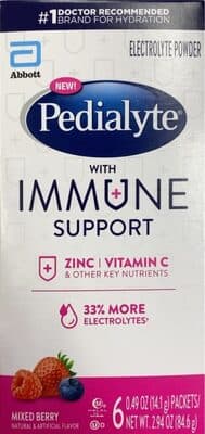 MIXED BERRY ELECTROLYTE POWDER PACKETS, MIXED BERRY